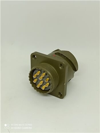 KDB02E 18-1P Bayonet Panel Tipi Askeri Konnektör