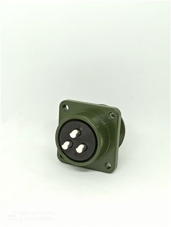 MS3102E 20-3P Panel Tipi Askeri Konnektör