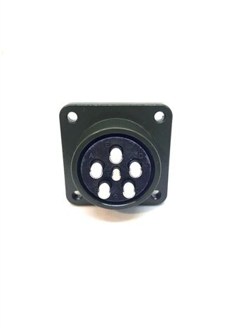 MS3102E 20-17P Panel Tipi Askeri Konnektör