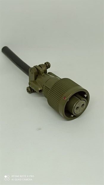 KDB06E 12S-3S Bayonet Kablo Tipi Askeri Konnektör