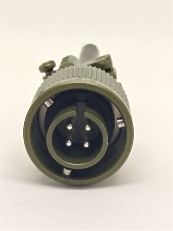 KDB06E 12SA-10P Bayonet Kablo Tipi Askeri Konnektör