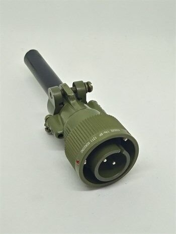 KDB06E 14S-9P Bayonet Kablo Tipi Askeri Konnektör