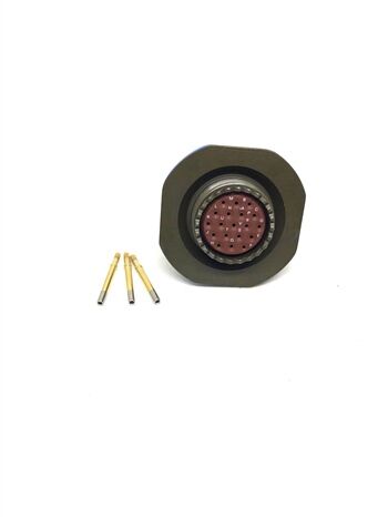 D38999/24WD19SN Panel Tipi Dişi Konnektör