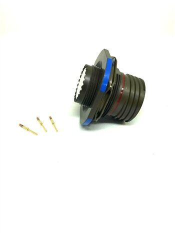 D38999/24WD35PN Panel Tipi Erkek Konnektör