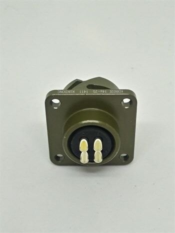 KDB02E 14S-2S Bayonet Panel Tipi Askeri Konnektör