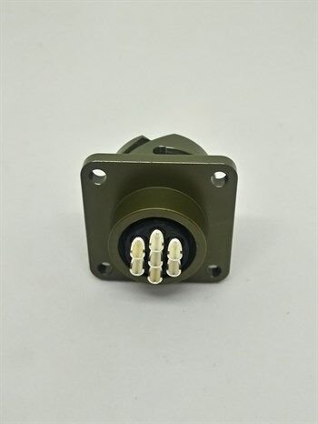 KDB02E 14SA-7P Bayonet Panel Tipi Askeri Konnektör