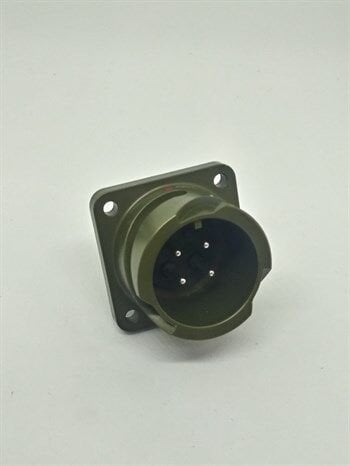 KDB02E 18-4P Bayonet Panel Tipi Askeri Konnektör