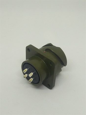 KDB02E 18-4P Bayonet Panel Tipi Askeri Konnektör