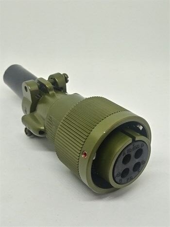 KDB06E 18-10S Bayonet Kablo Tipi Askeri Konnektör
