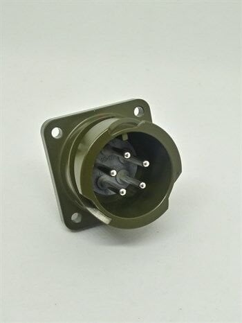 KDB02E 18-11P Bayonet Panel Tipi Askeri Konnektör