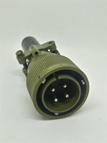 KDB06E 20-4P Bayonet Kablo Tipi Askeri Konnektör