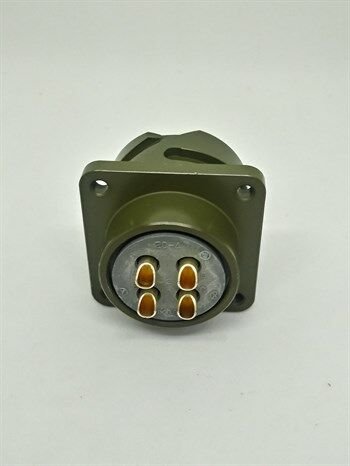 KDB02E 20-4P Bayonet Panel Tipi Askeri Konnektör