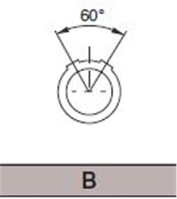PAB.M0.8GL.AC65G 8 Pinli Kablo Tipi Erkek Konnektör