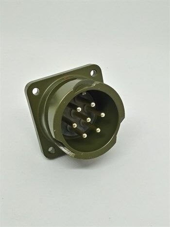 KDB02E 20-15P Bayonet Panel Tipi Askeri Konnektör