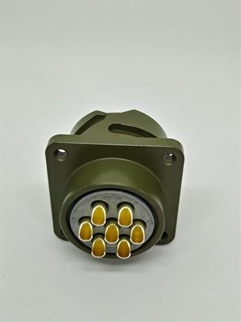 KDB02E 20-15P Bayonet Panel Tipi Askeri Konnektör