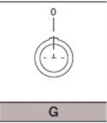 PKG.M1.0GL.LG 10 Pinli Panel Tipi Dişi Konnektör
