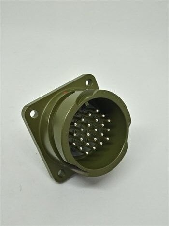 KDB02E 24-28P Bayonet Panel Tipi Askeri Konnektör