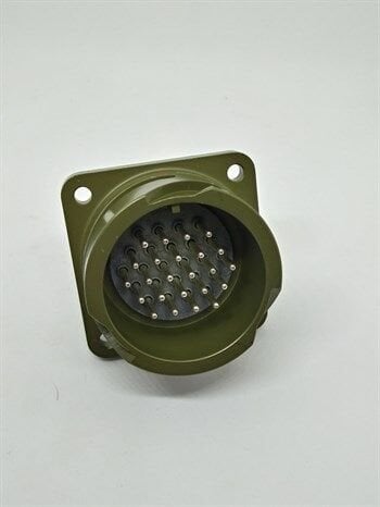 KDB02E 24-28P Bayonet Panel Tipi Askeri Konnektör