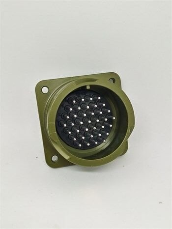 KDB02E 28-21P Bayonet Panel Tipi Askeri Konnektör