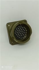 KDB02E 28-15P Bayonet Panel Tipi Askeri Konnektör