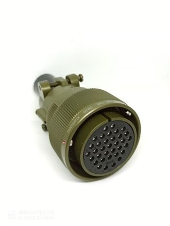 KDB06E 28-15S Bayonet Kablo Tipi Askeri Konnektör