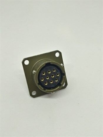 MS3112E 12-10S Shell Panel Tipi Askeri Konnektör