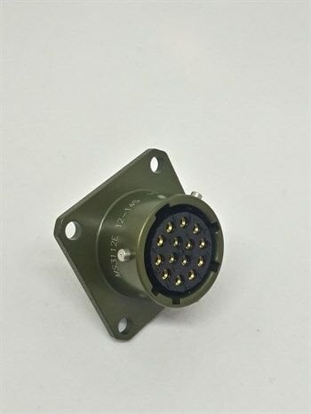 MS3112E 12-14S Shell Panel Tipi Askeri Konnektör
