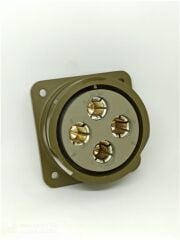 KDB02E 36-5S Bayonet Panel Tipi Askeri Konnektör