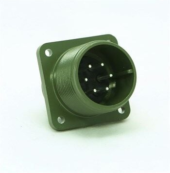 MS3102E 18-12P Panel Tipi Askeri Konnektör