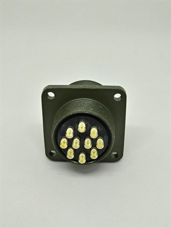 MS3102E 18-19P Panel Tipi Askeri Konnektör