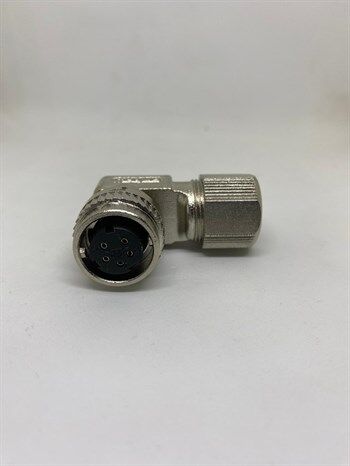 DK182 90 Derece 5 Pin Dişi Konnektör