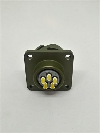 KDB02E 14S-5P Bayonet Panel Tipi Askeri Konnektör