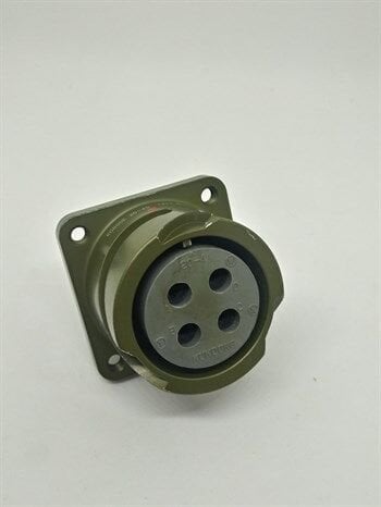 KDB02E 20-4S Bayonet Panel Tipi Askeri Konnektör