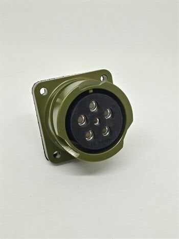 KDB02E 20-17S Bayonet Panel Tipi Askeri Konnektör