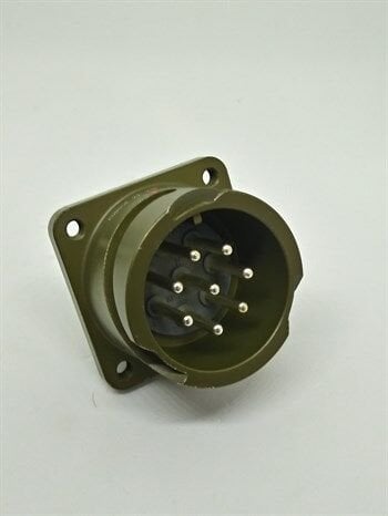 KDB02E 22-23P Bayonet Panel Tipi Askeri Konnektör