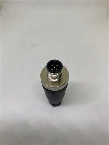 M12 5 Pin Kablo Tipi Erkek Konnektör