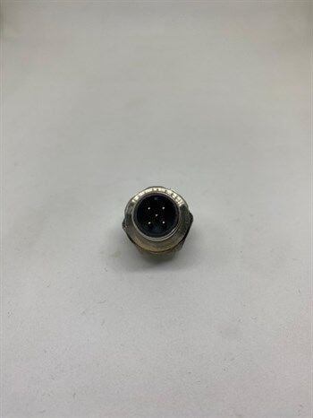 M12 5 Pin Panel Erkek Konnektör - Arkadan Somunlu