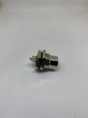 M12 12 Pin Panel Tipi Dişi Konnektör Önden Somunlu