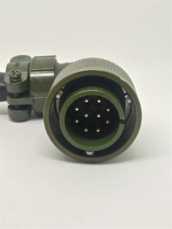 KDB08E 18-1P Bayonet Kablo Tipi Askeri Konnektör