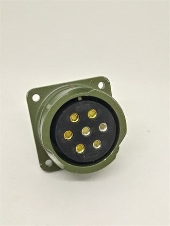 KDB02E 24-2S Bayonet Panel Tipi Askeri Konnektör