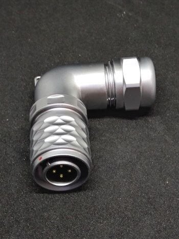 SF1214/P4 IP67 Metal 90 Derece Kablo Tipi Konnektör