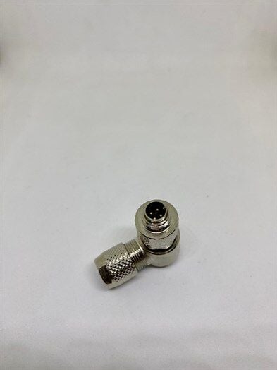 M9 Kablo Tipi 90 Derece 4 Pinli Erkek Konnektör