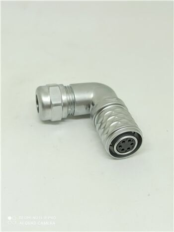 SF1214/S6 IP67 Metal 90 Derece Kablo Tipi Konnektör