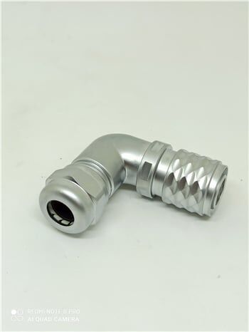 SF1214/S6 IP67 Metal 90 Derece Kablo Tipi Konnektör