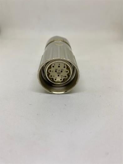 M23 12 Pin Kablo Tipi Erkek Konnektör