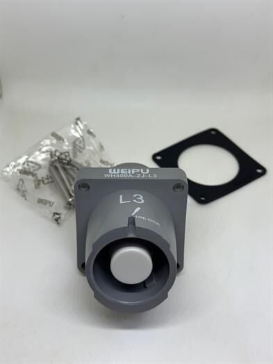 WH400A-ZJ-L3-M12 Panel Tipi Erkek Konnektör