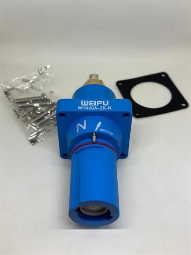 WH400A-ZK-N-M12 Panel Tipi Dişi Konnektör