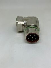 M23 6 Pin 90Derece Panel Tipi Erkek Konnektör