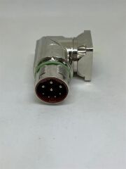 M23 8 Pin(4+4)90Derece Panel Tipi Erkek Konnektör