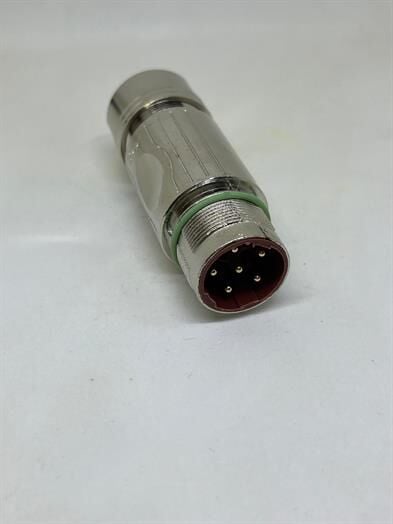 M23 6 Pin Karşıt Kablo Tipi Erkek Konnektör